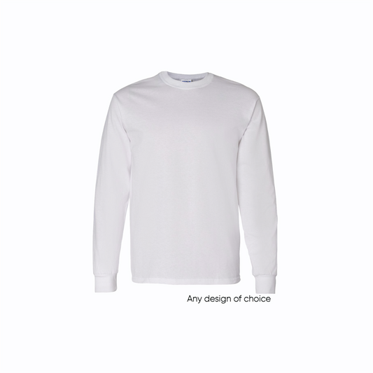 Custom Adult Long Sleeve T-Shirt